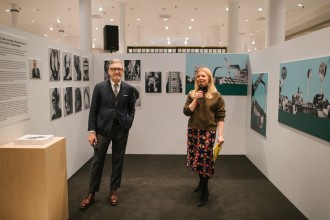 Presentation of the exhibition of Sergei Sviatchenko in Magasin Du Nord