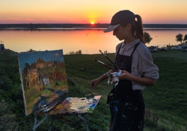 Plein air in honour of Petro Chakir